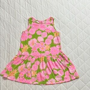 Lilly Pulitzer Vibrant Pink and Green Top